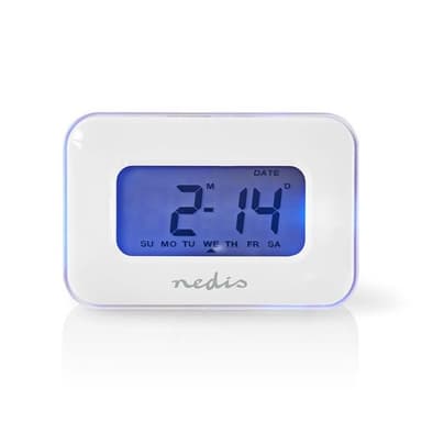 Nedis Digitaalinen herätyskello - Päivämäärä / Lämpötila