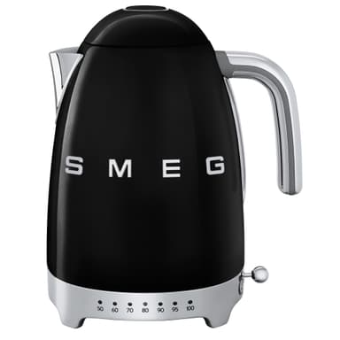 Smeg Retro 50's Style vedenkeitin KLF04BLEU (musta)