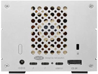 LaCie 2big Dock 20TB Thunderbolt3 RAID tallennusyksikkö