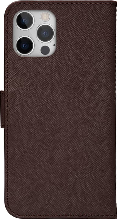 Dbramante1928 Milano iPhone 12/12 Pro lompakkokotelo (Dark Chocolate)