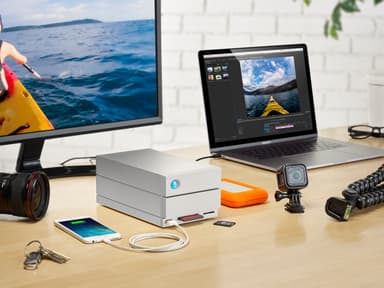 LaCie 2big Dock 20TB Thunderbolt3 RAID tallennusyksikkö
