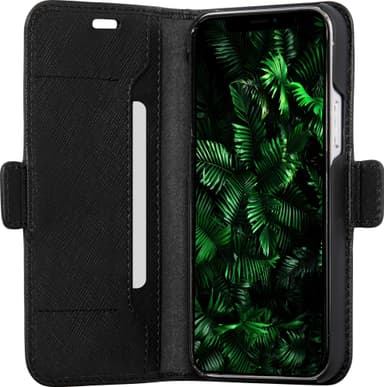 Dbramante1928 Milano iPhone 12/12 Pro lompakkokotelo (Night Black)