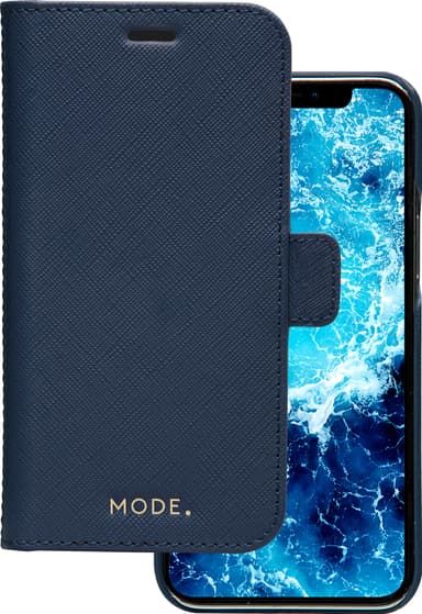 Dbramante1928 New York iPhone 12/12 Pro lompakkokotelo (Ocean Blue)