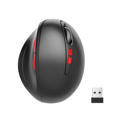 Optinen Ergonominen Tietokonehiiri 2.4 GHz - Langaton