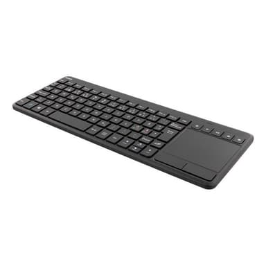 Langaton mini tgb, Pohjoismainen, touchpad, USB, musta