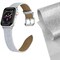 Apple Watch -rannekoru 38 mm - kellonahka - Glitter hopeinen