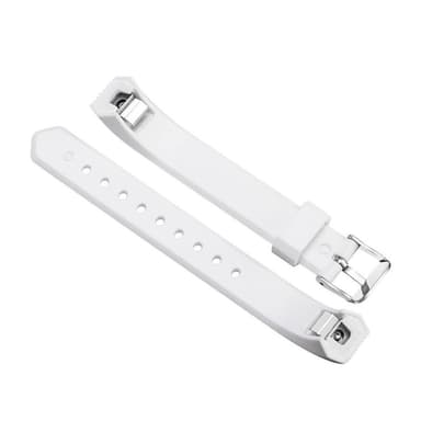 Fitbit Alta / HR -rannekoru silikonista - urheilumalli (S) - valkoinen