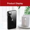 Pehmeä ja iskunkestävä läpinäkyvä / musta iPhone 11 Pro -kotelo