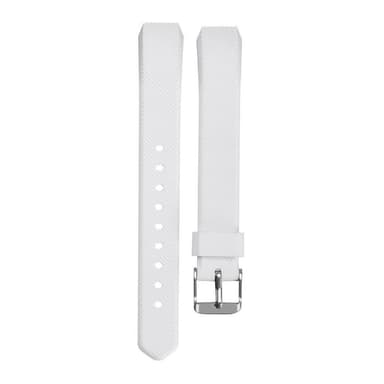 Fitbit Alta / HR -rannekoru silikonista - urheilumalli (S) - valkoinen
