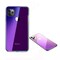 IPhone 11 Pron suojus - läpinäkyvä / violetti
