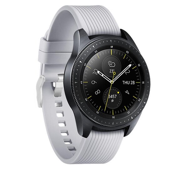 Rannekoru Samsung Galaxy Watch 42 mm - harmaa - L.
