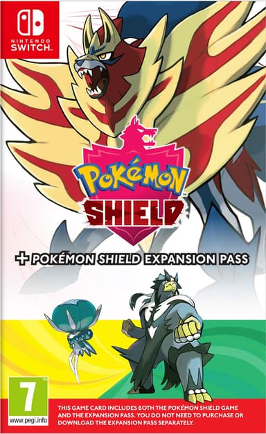 Pokémon Shield + Pokémon Shield Expansion Pass (Switch) Gigantti