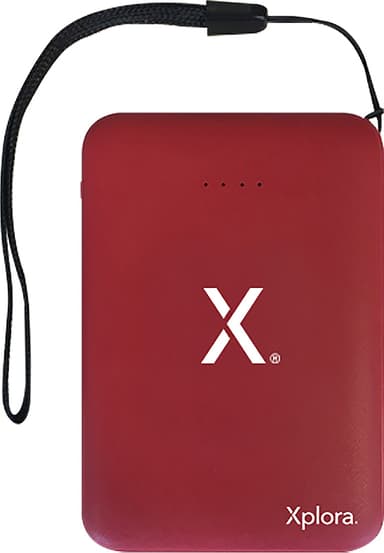 Xplora varavirtalähde 5000 mAh (punainen)