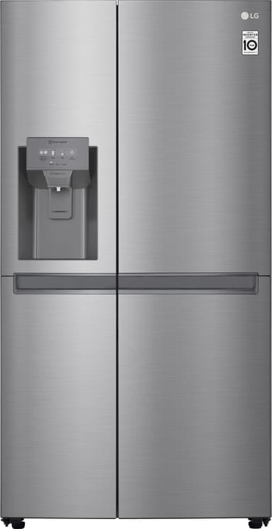 LG side by side jääkaappipakastin GSL480PZXV (teräs)
