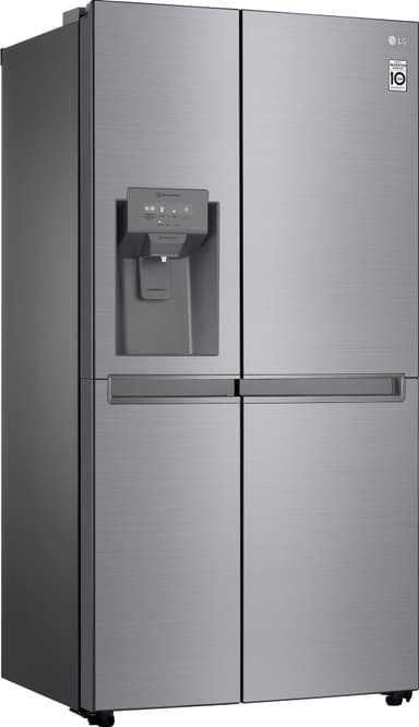 LG side by side jääkaappipakastin GSL480PZXV (teräs)