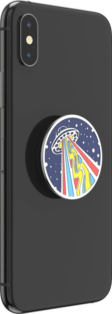 PopSockets Premium älypuhelimen pidike (Enamel Outta This World Navy)