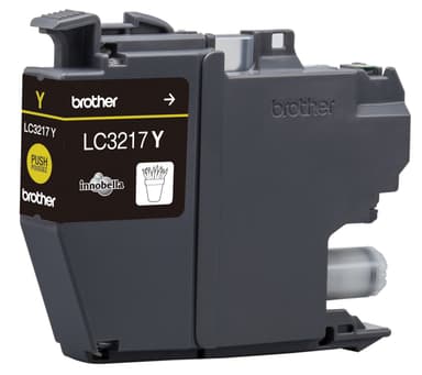 Brother LC-3217Y mustekasetti (keltainen)