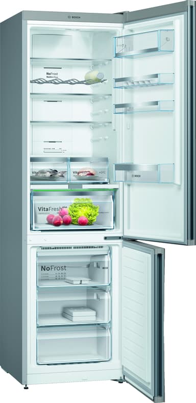 Bosch Series 6 jääkaappipakastin KGN39LBE5 (musta)