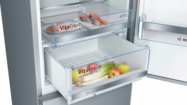 Bosch Series 6 jääkaappipakastin KGE39AICA (inox)