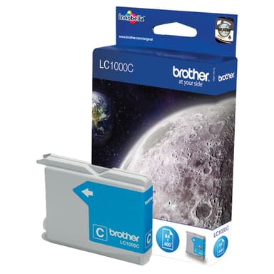 Brother LC1000C mustekasetti (syaani)