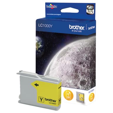 Brother LC1000Y mustekasetti (keltainen)
