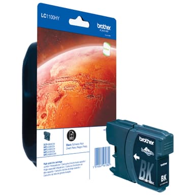 Brother LC1100HYBK riittoisa mustekasetti (musta)
