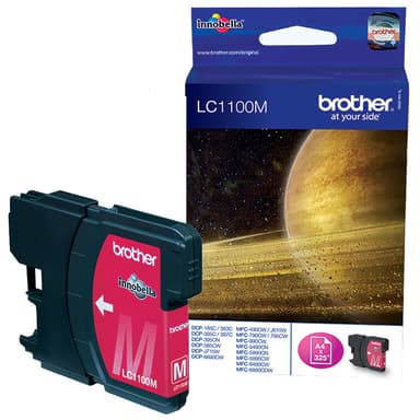 Brother LC1100M mustekasetti (magenta)