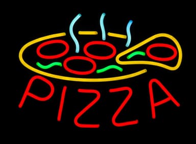Neonkyltti 70cm ""Pizza""