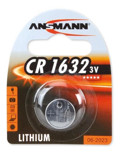 Ansmann CR1632 Lithium battery, 3V