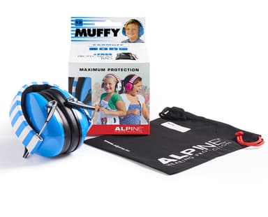 Alpine Muffy Mk2, kuulonsuojaimet lapsille - sininen
