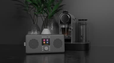 Pure Elan Connect Plus DAB+/FM radio (musta)