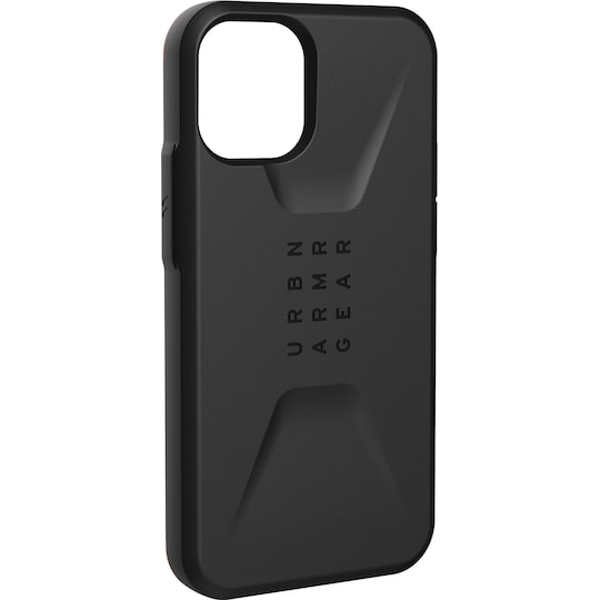 UAG Civilian iPhone 12 mini suojakuori (musta)