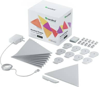 Nanoleaf Shapes Triangles aloituspakkaus (9 paneelia)