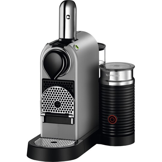 NESPRESSO® CitiZ&Milk kapselikeitin, Krups XN761B10WP (hopea)