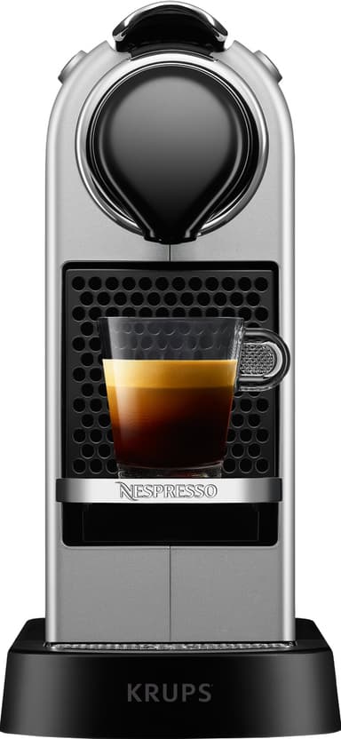 NESPRESSO® CitiZ kapselikeitin, Krups XN741B10WP (hopea)