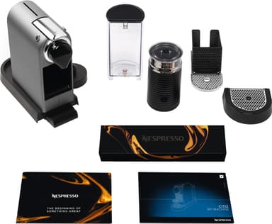 NESPRESSO® CitiZ&Milk kapselikeitin, Krups XN761B10WP (hopea)