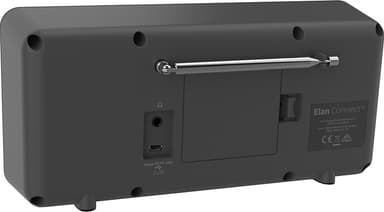 Pure Elan Connect Plus DAB+/FM radio (musta)
