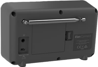 Pure Elan Connect DAB+/FM radio (musta)