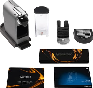 NESPRESSO® CitiZ kapselikeitin, Krups XN741B10WP (hopea)
