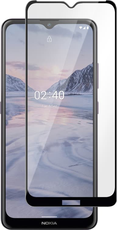 Panzer Full-Fit Nokia 2.4 näytönsuoja (musta)