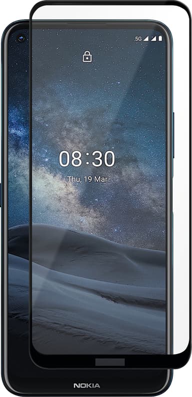 Panzer Full-Fit Nokia 8.3 näytönsuoja (musta)