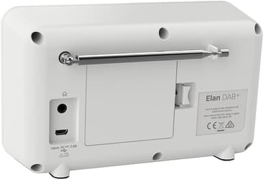 Pure Elan DAB+/FM radio (harmaa)
