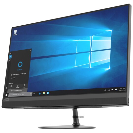 Lenovo Ideacentre 520 23,8" AIO pöytätietokone (hopea)