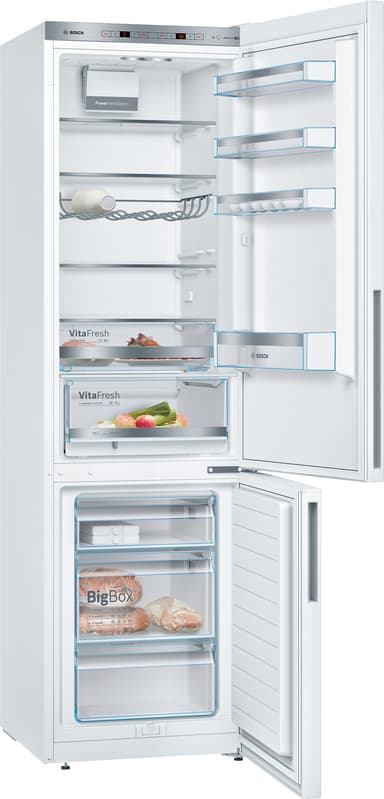 Bosch Series 6 jääkaappipakastin KGE39AWCA (valkoinen)