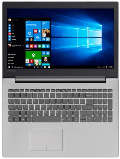Lenovo Ideapad 320 15,6" kannettava (platinanharmaa)