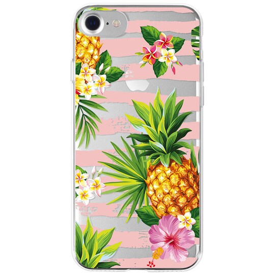 La Vie iPhone 6/6S/7/8 pehmeä suojakuori (ananas)