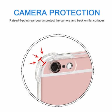 SKALO iPhone 6/6S Erittäin vahva TPU-kuori
