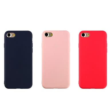 SKALO iPhone 7/8 Ultraohut TPU-kuori - Pinkki