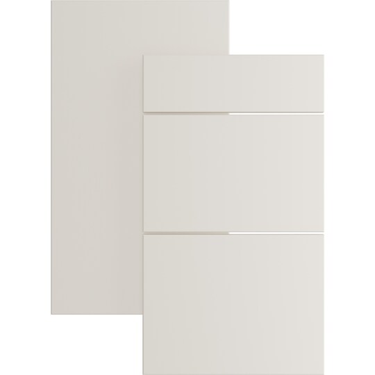 Epoq Trend Warm White lasinen kaapinovi 40x70 cm