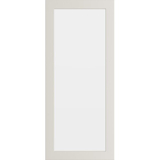 Epoq Trend Warm White lasinen kaapinovi 40x92 cm